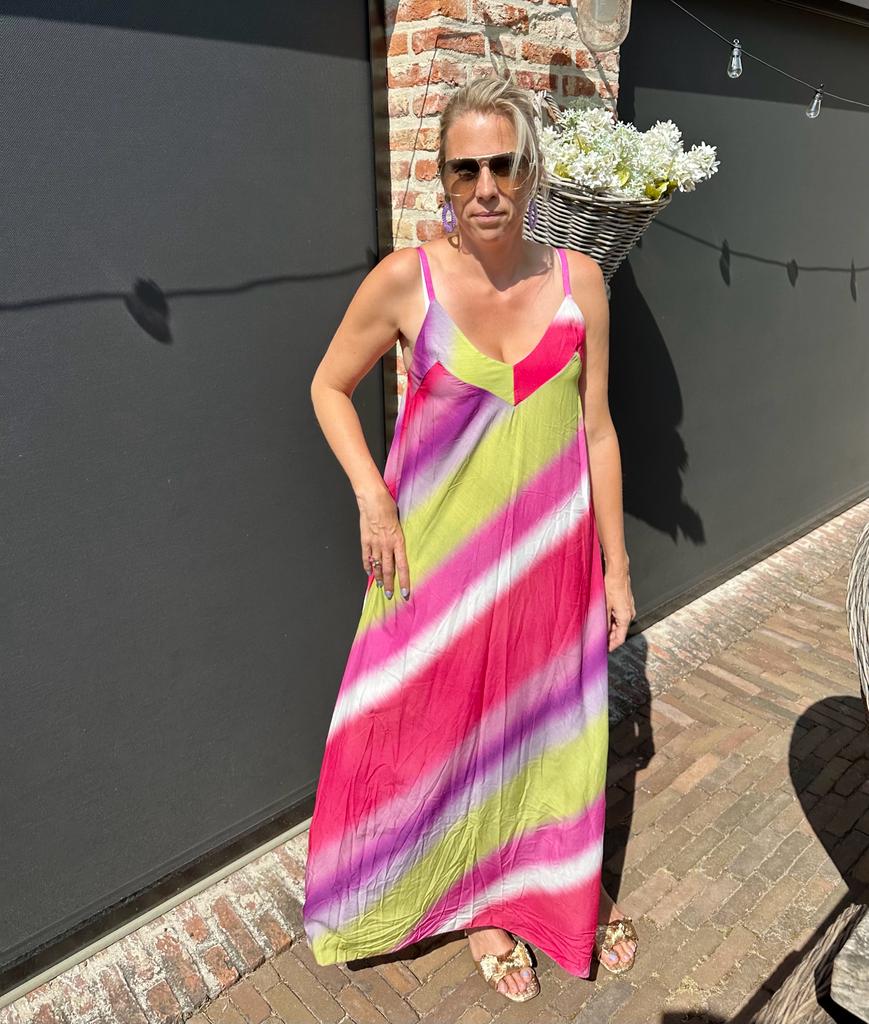 Alexa jurk magenta