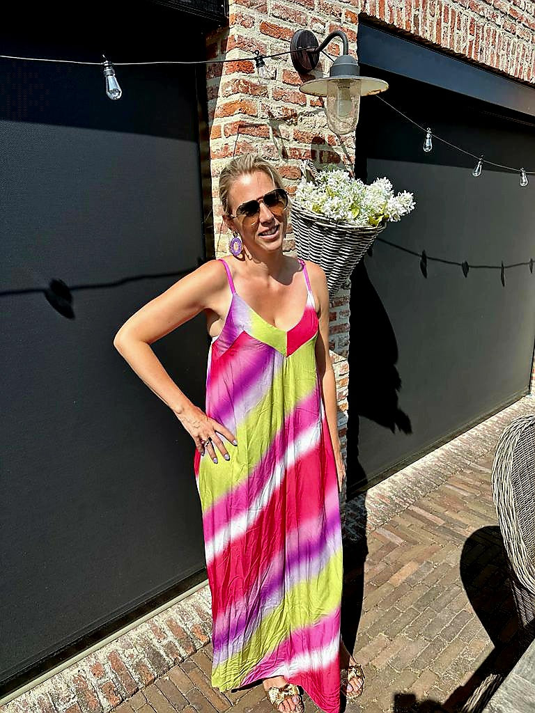 Alexa jurk magenta