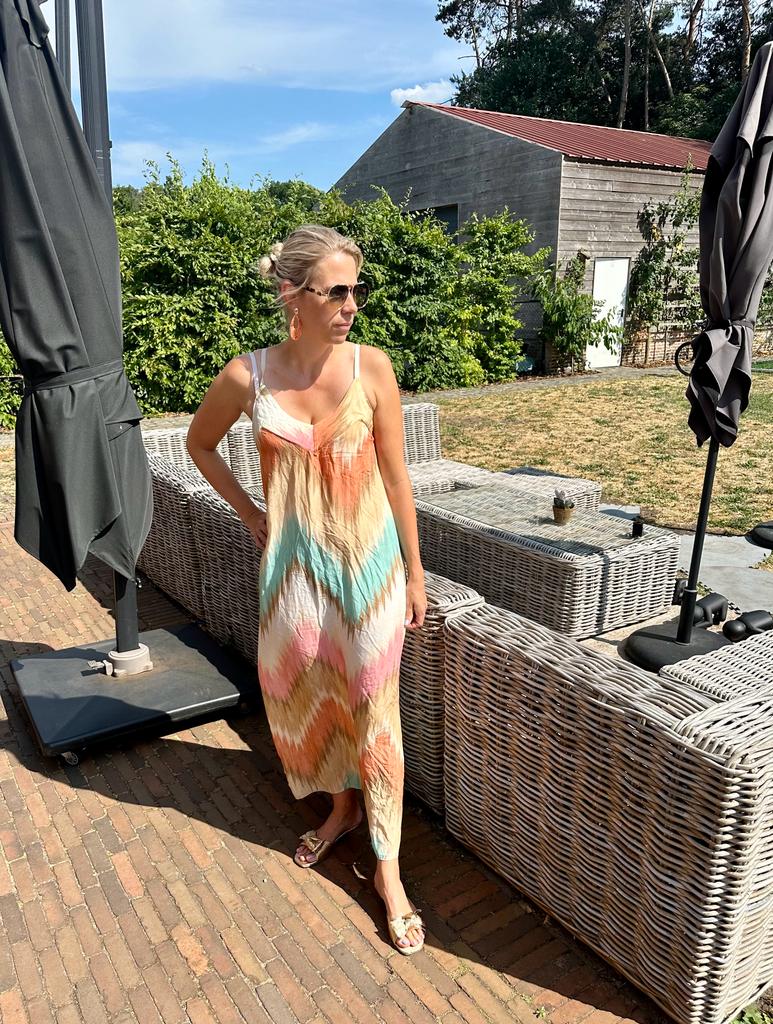 Alexa jurk pastel