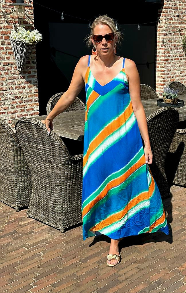 Alexa jurk blue