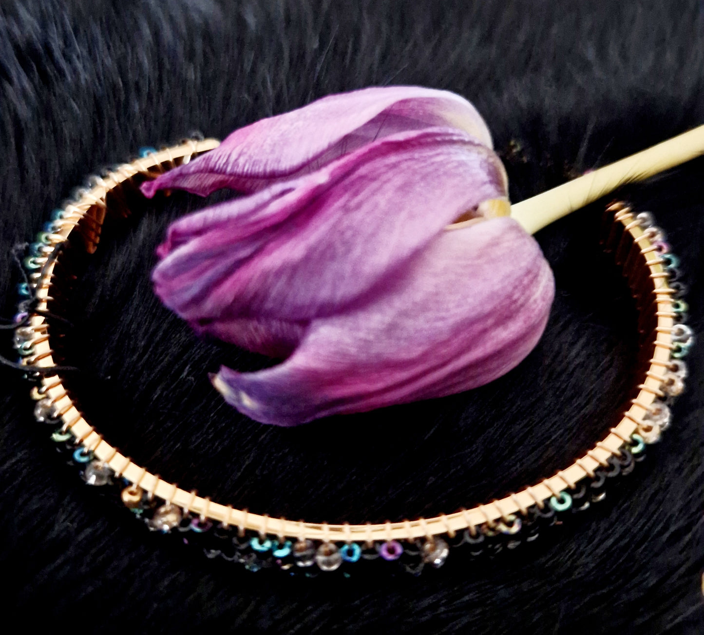 Armband " Sparkle of BLack"