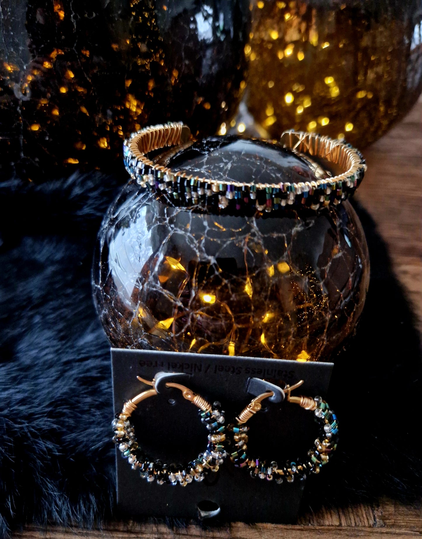 Armband " Sparkle of BLack"