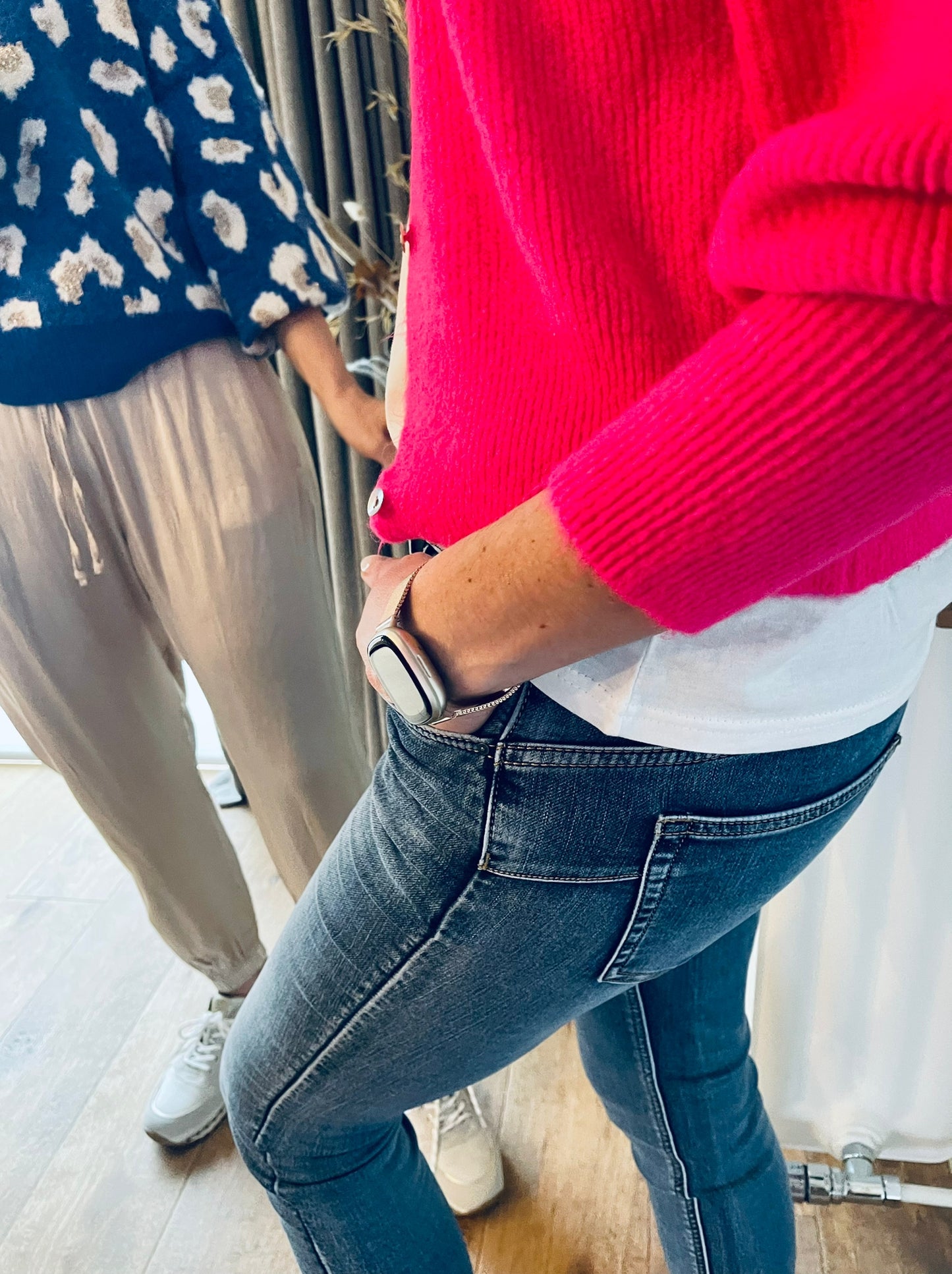 Skinny Push up jeans - Mid Waist