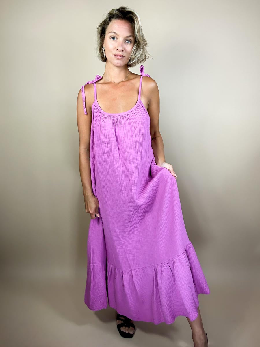 Joel tetra jurk violet