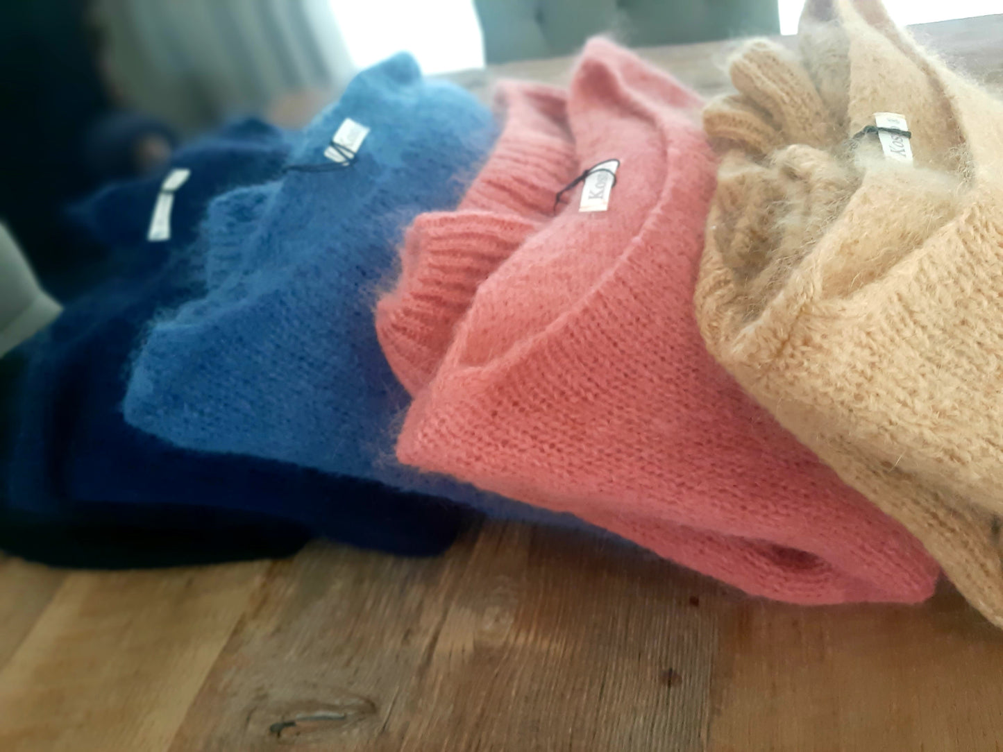 Cath Mohair Trui Lichtblauw
