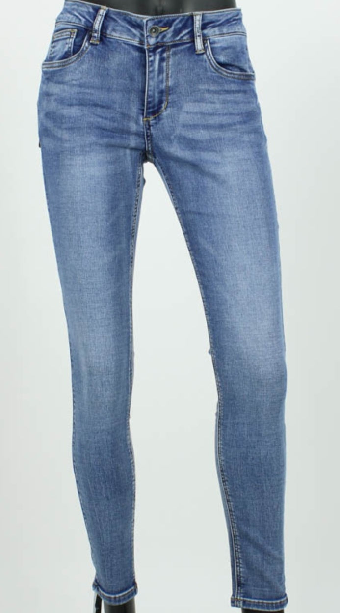 Skinny Push up jeans - Mid Waist